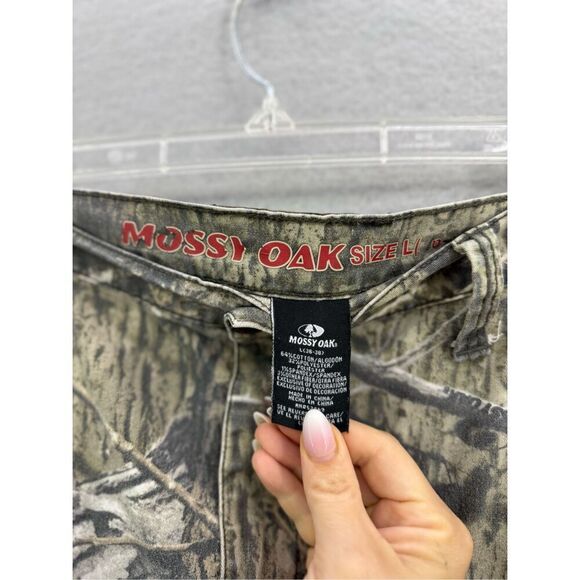 Mossy Oak Mens Multicolor Camo Break Up Country Cargo Hunting Pants Size Large - Picture 3 of 9